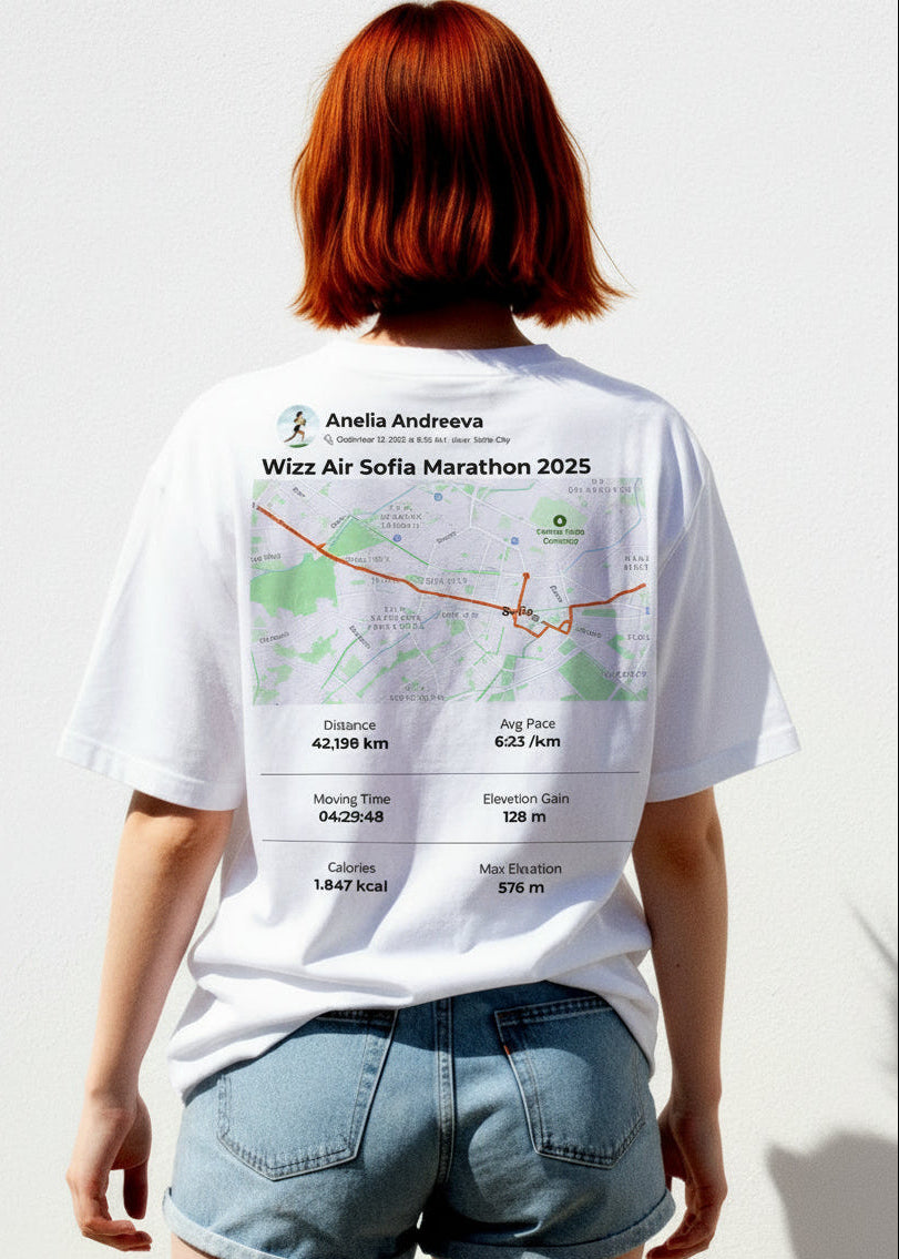 Персонализирана тениска FENIX - Strava Activity