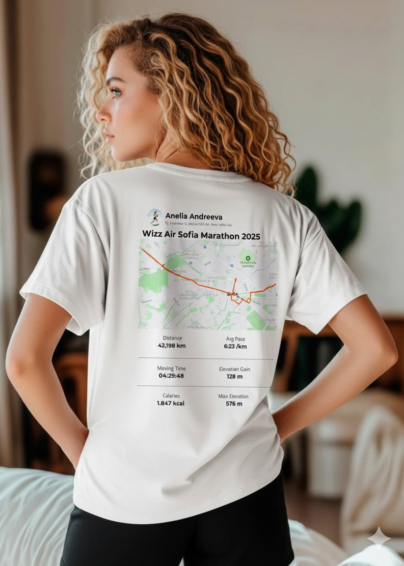 Персонализирана тениска FENIX - Strava Activity